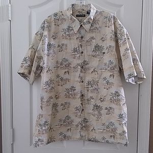 FINAL MARKDOWN Men's Pierre Cardin SS Tropical shirt xl